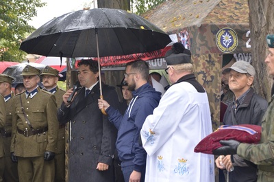 Uroczystości pogrzebowe śp. kpt. Tadeusza Gajdy ps. „Tarzan” w Stalowej Woli.