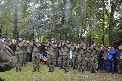 Uroczystości pogrzebowe śp. kpt. Tadeusza Gajdy ps. „Tarzan” w Stalowej Woli.