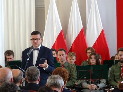 Uroczyste wręczenie Nagrody Honorowej „Świadek Historii” laureatom z województwa podkarpackiego.