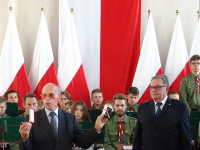 Uroczyste wręczenie Nagrody Honorowej „Świadek Historii” laureatom z województwa podkarpackiego.