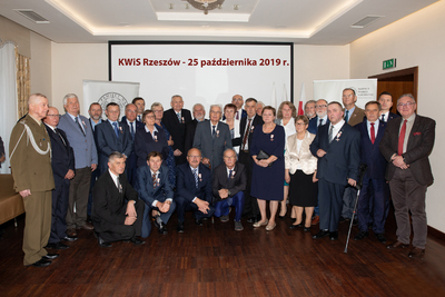 Uroczystość wręczenia Krzyży Wolności i Solidarności w Rzeszowie.