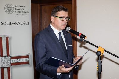 Uroczystość wręczenia Krzyży Wolności i Solidarności w Rzeszowie.