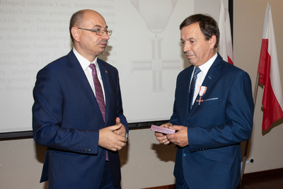 Uroczystość wręczenia Krzyży Wolności i Solidarności w Rzeszowie.