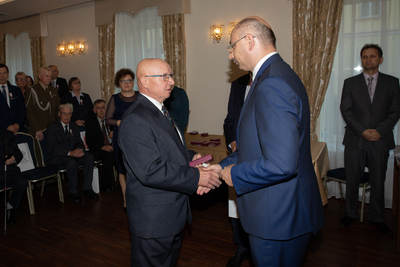 Uroczystość wręczenia Krzyży Wolności i Solidarności w Rzeszowie.