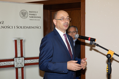 Uroczystość wręczenia Krzyży Wolności i Solidarności w Rzeszowie.