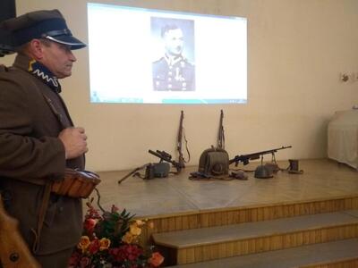 Promocja książki Jerzego Kirszaka „Generał Roman Szymański” w Jarosławiu.