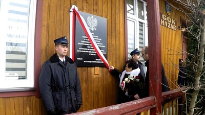 Uroczystości w Hyżnem upamiętniające kpr. Jan Staszczak – żołnierza Placówki AK Hyżne i inne ofiary terroru komunistycznego.