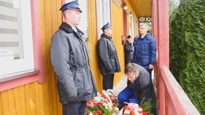 Uroczystości w Hyżnem upamiętniające kpr. Jan Staszczak – żołnierza Placówki AK Hyżne i inne ofiary terroru komunistycznego.