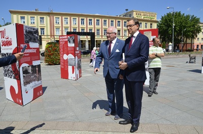 Otwarcie wystawy „Tu rodziła się Solidarność” w Mielcu. Fot. Katarzyna Gajda-Bator