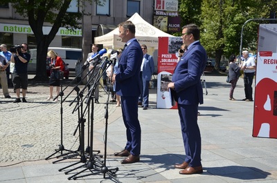 Otwarcie wystawy „Tu rodziła się Solidarność” w Mielcu. Fot. Katarzyna Gajda-Bator