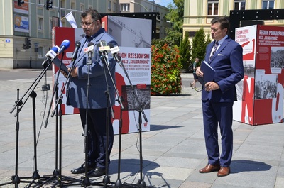 Otwarcie wystawy „Tu rodziła się Solidarność” w Mielcu. Fot. Katarzyna Gajda-Bator