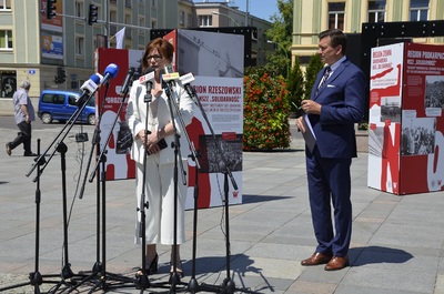 Otwarcie wystawy „Tu rodziła się Solidarność” w Mielcu. Fot. Katarzyna Gajda-Bator