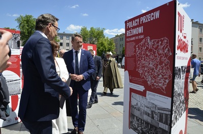 Otwarcie wystawy „Tu rodziła się Solidarność” w Mielcu. Fot. Katarzyna Gajda-Bator