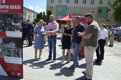 Otwarcie wystawy „Tu rodziła się Solidarność” w Mielcu. Fot. Katarzyna Gajda-Bator