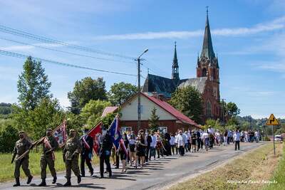 Uroczystości upamiętniające kpt. Jana Zdziarskiego w Siedliskach Bogusz.