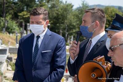 Uroczystości upamiętniające kpt. Jana Zdziarskiego w Siedliskach Bogusz.