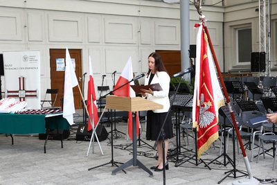 Obchody 40. rocznicy powstania NSZZ „Solidarność“ i uroczystość wręczenia Krzyży Wolności i Solidarności działaczom opozycji antykomunistycznej. Fot. Igor Witowicz