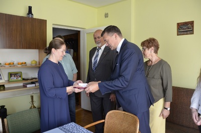 Pośmiertne odznaczenie Krzyżem Wolności i Solidarności Józef Kinela  z Iwonicza.