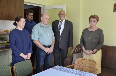 Pośmiertne odznaczenie Krzyżem Wolności i Solidarności Józef Kinela  z Iwonicza.