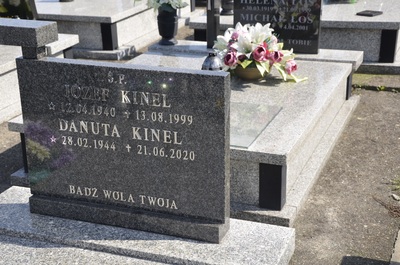 Wizyta na grobie Józef a i Danuty Kinel w Iwoniczu.