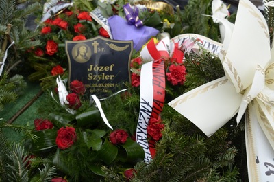 Pogrzeb Józefa Szylera - uczestnika strajków na Wybrzeżu w 1970 r. Fot. Katarzyna Gajda-Bator