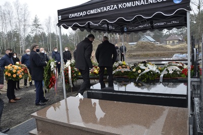 Pogrzeb Józefa Szylera - uczestnika strajków na Wybrzeżu w 1970 r. Fot. Katarzyna Gajda-Bator