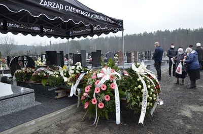 Pogrzeb Józefa Szylera - uczestnika strajków na Wybrzeżu w 1970 r. Fot. Katarzyna Gajda-Bator