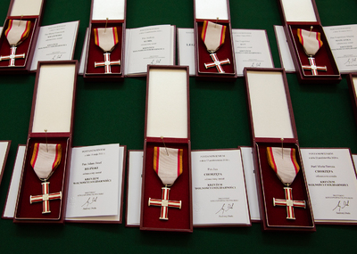 Uroczystość wręczenia Krzyży Wolności i Solidarności w Rzeszowie. Fot. Igor Witowicz