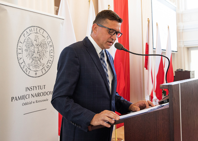 Dr Dariusz Iwaneczko - dyrektor IPN Oddział w Rzeszowie. Fot. Igor Witowicz