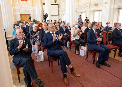Uroczystość wręczenia Krzyży Wolności i Solidarności w Rzeszowie. Fot. Igor Witowicz