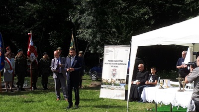 Uroczyste obchody 101. rocznicy bitwy pod Zadwórzem.