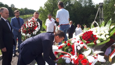 Uroczyste obchody 101. rocznicy bitwy pod Zadwórzem.