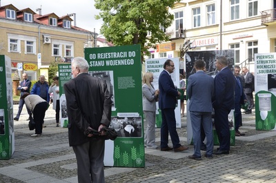 Otwarcie wystawy „Tu rodziła się Solidarność Rolników w Ustrzykach Dolnych