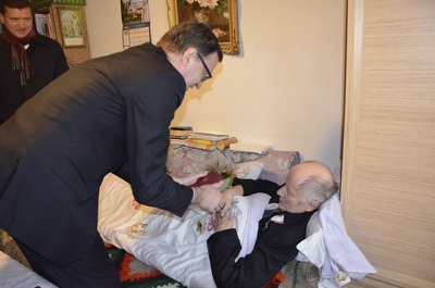 Kazimierz Hesko-Kołodziński odznaczony przez Prezesa IPN