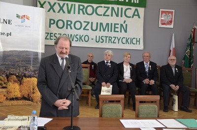 W imieniu odznaczonych podziękowania złożył Wieńczysław Jacek Nowacki