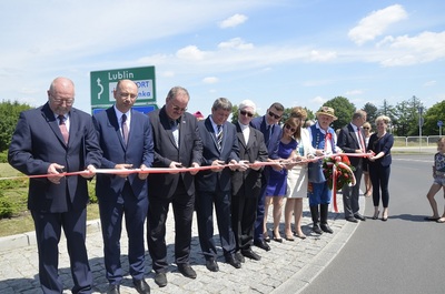 Odsłonięcie ronda im. Rodziny Ulmów w Rzeszowie. Fot. K. Gajda-Bator
