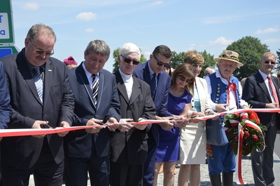 Odsłonięcie ronda im. Rodziny Ulmów w Rzeszowie. Fot. K. Gajda-Bator