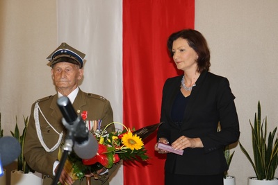 Uroczystość wręczenia Krzyży Oficerskich Orderu Odrodzenia Polski. Fot. Piotr Szopa