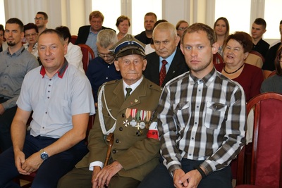 Uroczystość wręczenia Krzyży Oficerskich Orderu Odrodzenia Polski. Fot. Piotr Szopa