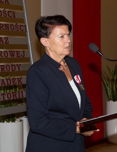„Świadek Historii” -  Bogusława Wąs. Fot. Igor Witowicz.