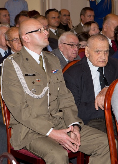 Uroczystość wręczenia Krzyży Wolności i Solidarności działaczom opozycji antykomunistycznej. Fot. Igor Witowicz.