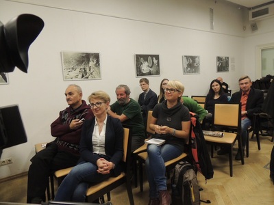 Spotkanie dziennikarzy z Polski i Ukrainy. Fot.P. Szopa