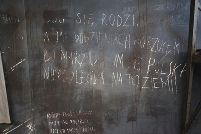 Zwiedzanie Muzeum Jana Pawła II oraz wystawy „A jutro jest nieznane. Podziemna Solidarność w Stalowej Woli 1982-1989”. Fot. Katarzyna Gajda-Bator (IPN)