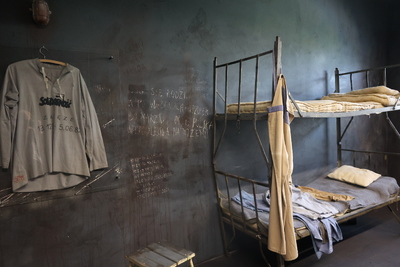 Zwiedzanie Muzeum Jana Pawła II oraz wystawy „A jutro jest nieznane. Podziemna Solidarność w Stalowej Woli 1982-1989”. Fot. Katarzyna Gajda-Bator (IPN)