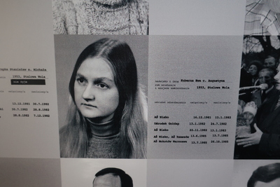 Zwiedzanie Muzeum Jana Pawła II oraz wystawy „A jutro jest nieznane. Podziemna Solidarność w Stalowej Woli 1982-1989”. Fot. Katarzyna Gajda-Bator (IPN)