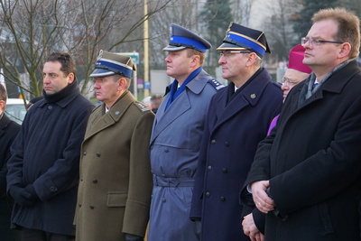 Uroczystość na pl. Solidarności; fot. M. Ruczyńska