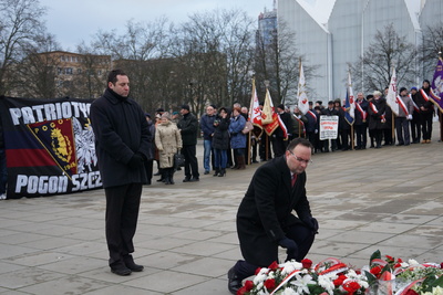 Uroczystość na pl. Solidarności; fot. M. Ruczyńska