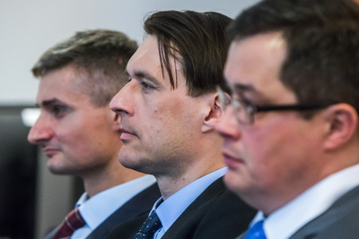 Panel dyskusyjny „Wokół lustracji w Polsce” – Warszawa, 12 kwietnia 2018. Fot. Sławek Kasper (IPN)