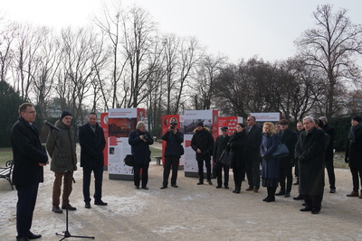 Prezentacja wystawy „Polski gen wolności. 150 lat walk o niepodległość”, fot. M.Ruczyńska