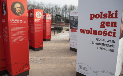 Prezentacja wystawy „Polski gen wolności. 150 lat walk o niepodległość” – Warszawa, 22 stycznia 2019. Fot. Marcin Jurkiewicz (IPN)
